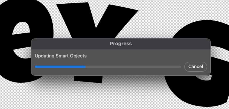 Save smart object