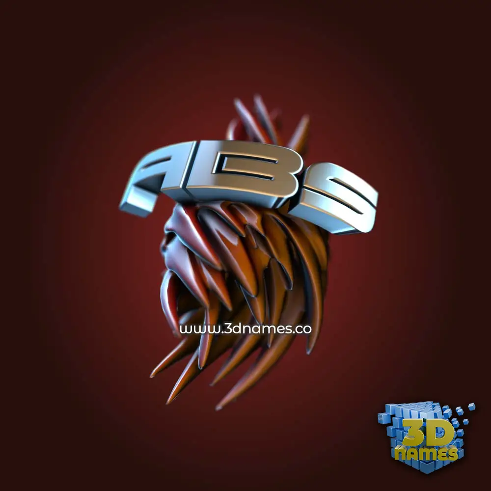 abs in Red Twisted style - 3D name wallpaper abs in Red Twisted style - 3D name wallpaper
