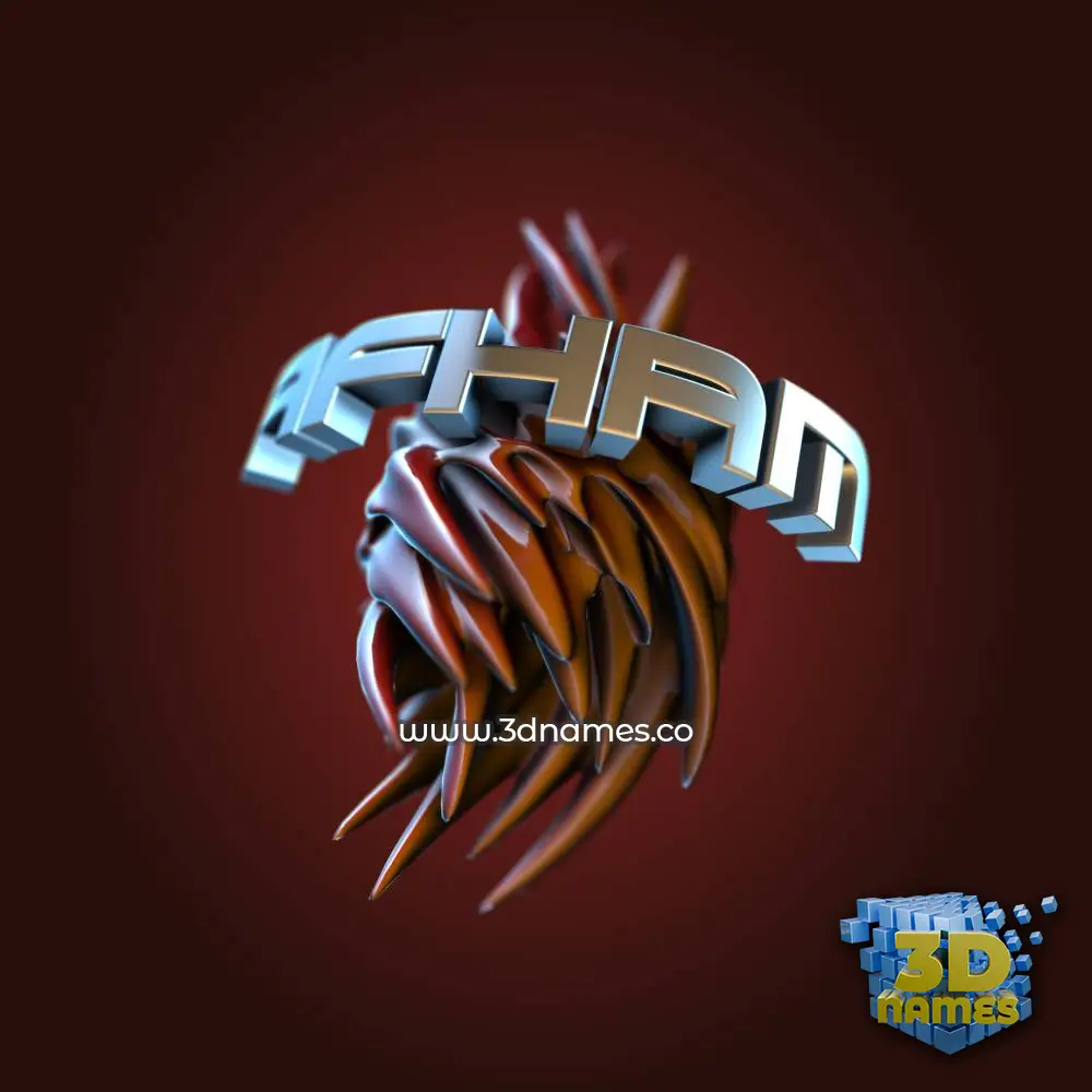 afham in Red Twisted style - 3D name wallpaper afham in Red Twisted style - 3D name wallpaper