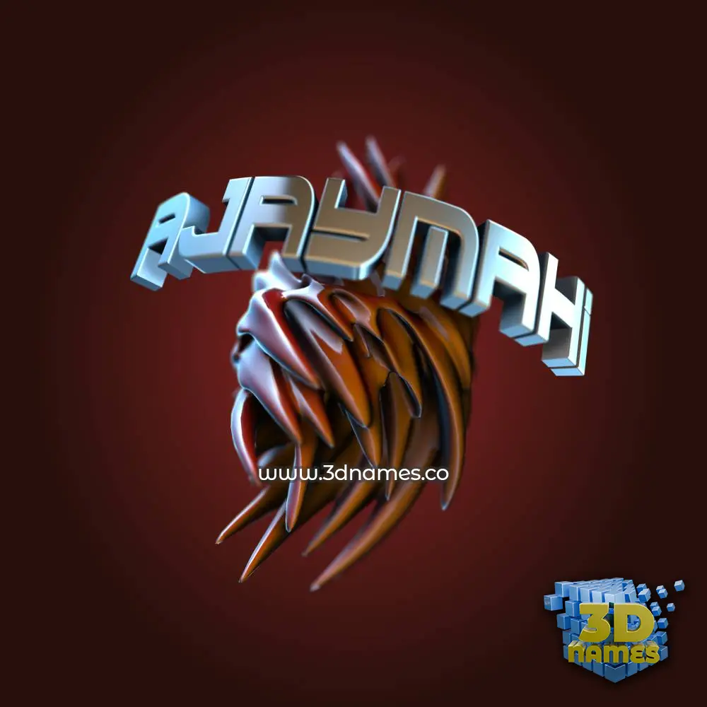 ajaymahi in Red Twisted style - 3D name wallpaper ajaymahi in Red Twisted style - 3D name wallpaper