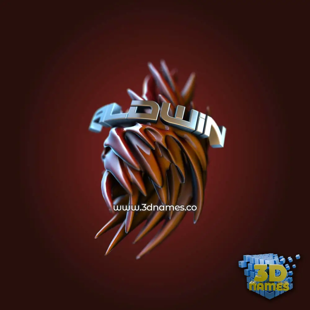 aldwin in Red Twisted style - 3D name wallpaper aldwin in Red Twisted style - 3D name wallpaper