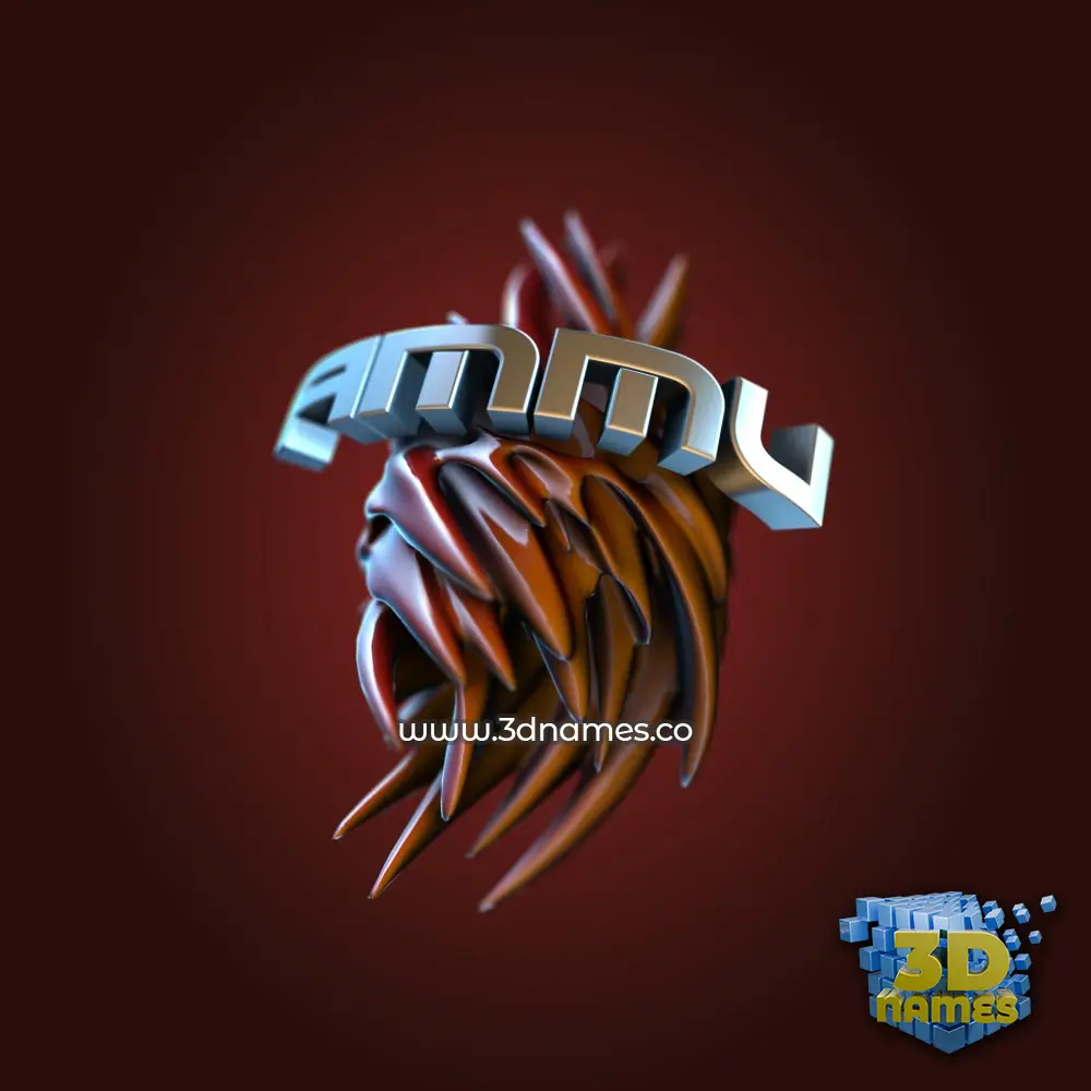 ammu in Red Twisted style - 3D name wallpaper ammu in Red Twisted style - 3D name wallpaper