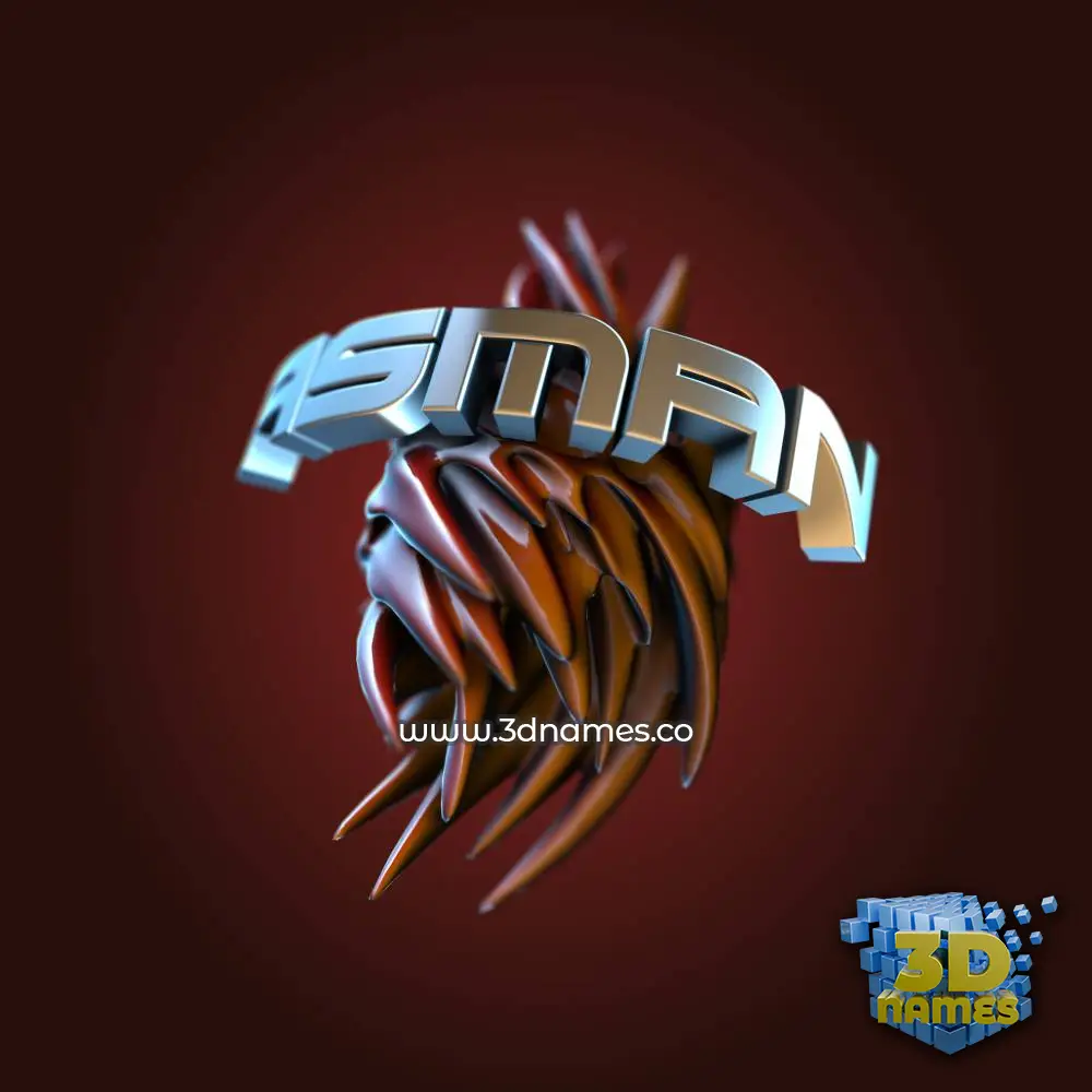asman in Red Twisted style - 3D name wallpaper asman in Red Twisted style - 3D name wallpaper