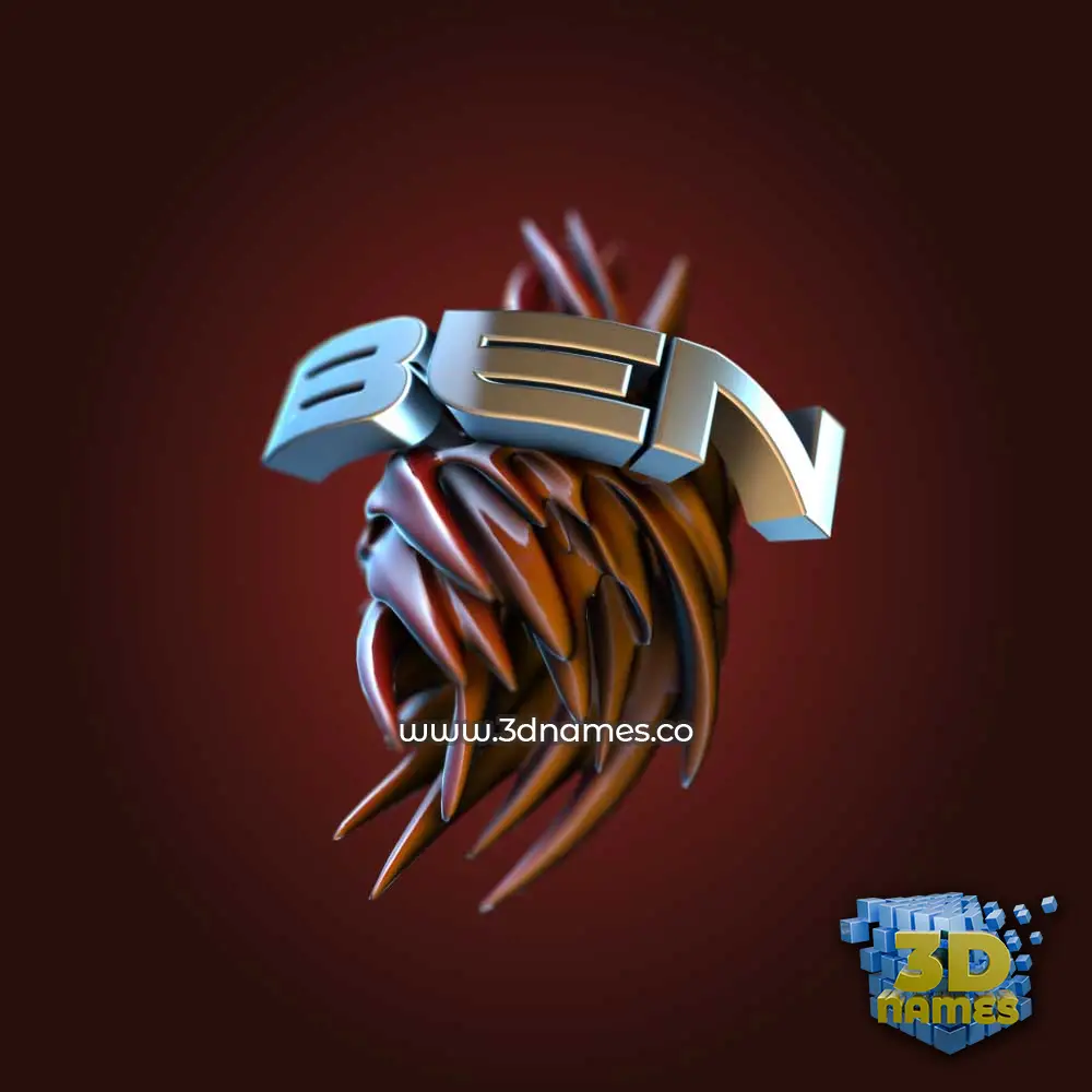ben in Red Twisted style - 3D name wallpaper ben in Red Twisted style - 3D name wallpaper