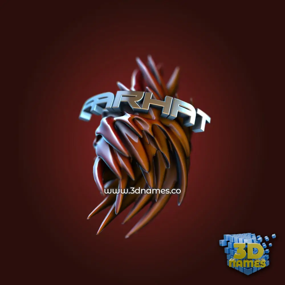 farhat in Red Twisted style - 3D name wallpaper farhat in Red Twisted style - 3D name wallpaper