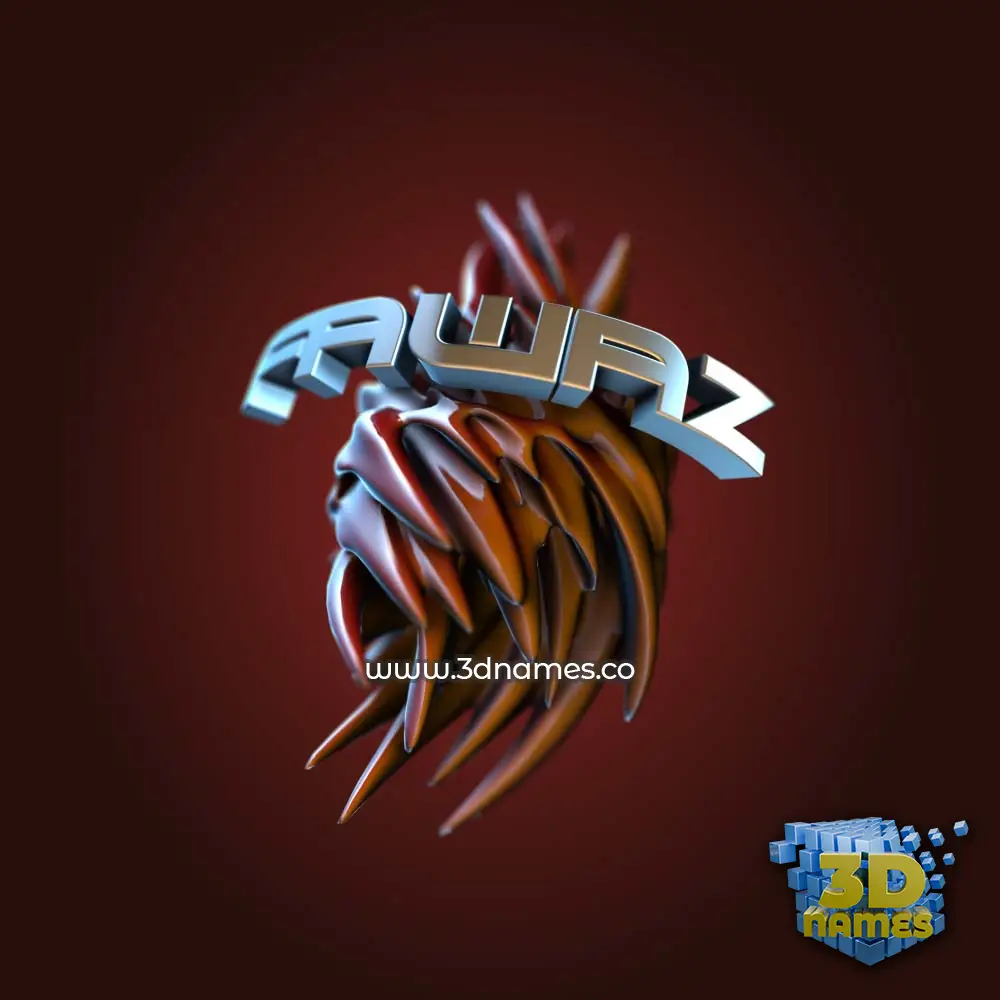 fawaz in Red Twisted style - 3D name wallpaper fawaz in Red Twisted style - 3D name wallpaper
