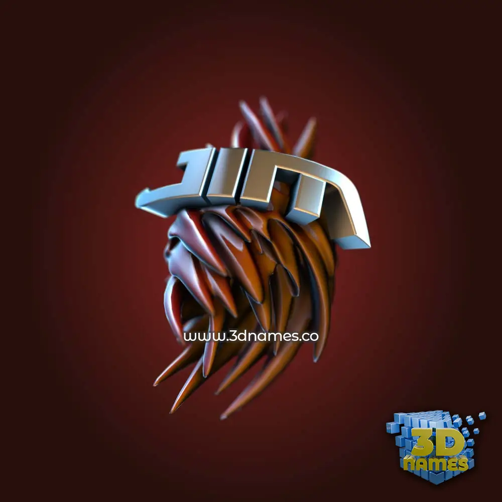 jim in Red Twisted style - 3D name wallpaper jim in Red Twisted style - 3D name wallpaper
