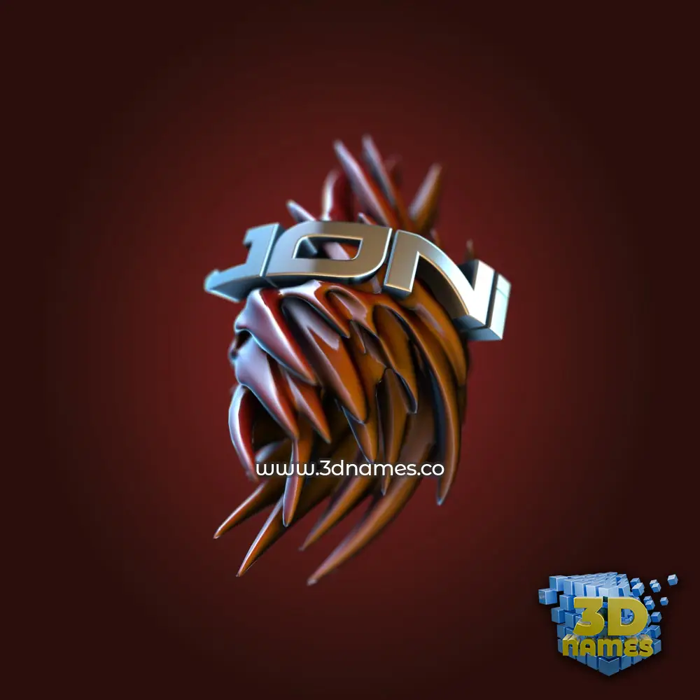 joni in Red Twisted style - 3D name wallpaper joni in Red Twisted style - 3D name wallpaper