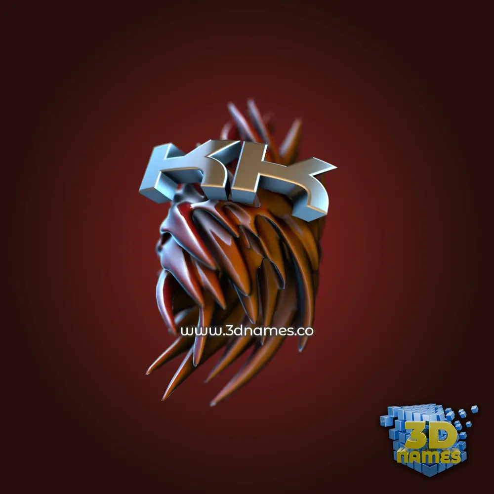 kk in Red Twisted style - 3D name wallpaper kk in Red Twisted style - 3D name wallpaper