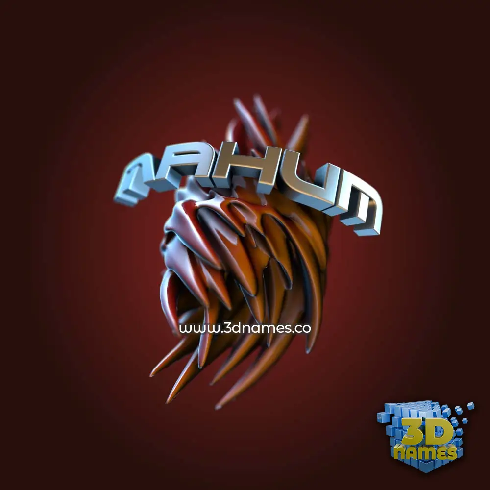 mahum in Red Twisted style - 3D name wallpaper mahum in Red Twisted style - 3D name wallpaper