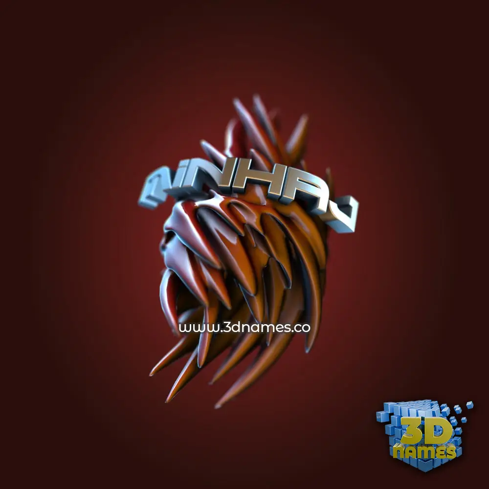 minhaj in Red Twisted style - 3D name wallpaper minhaj in Red Twisted style - 3D name wallpaper