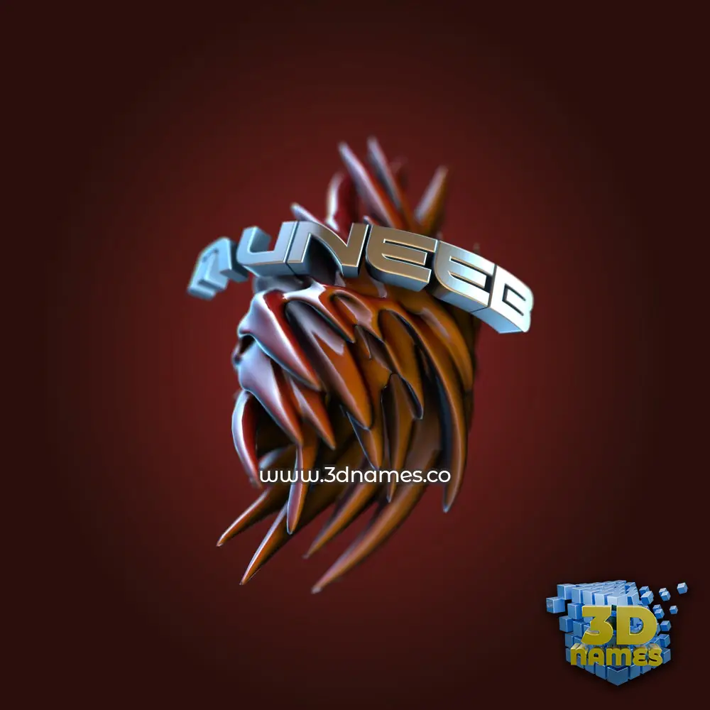 muneeb in Red Twisted style - 3D name wallpaper muneeb in Red Twisted style - 3D name wallpaper