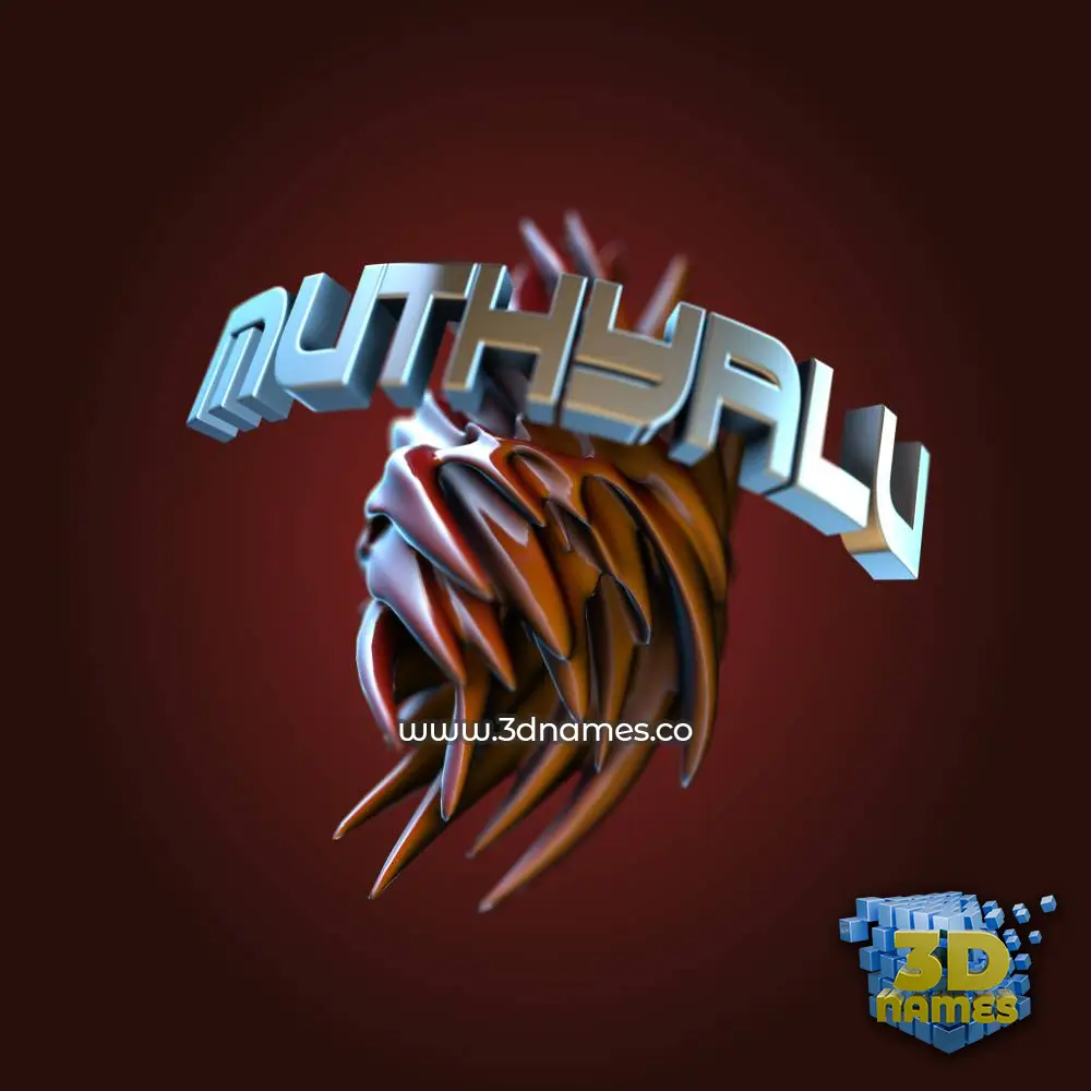 muthyalu in Red Twisted style - 3D name wallpaper muthyalu in Red Twisted style - 3D name wallpaper
