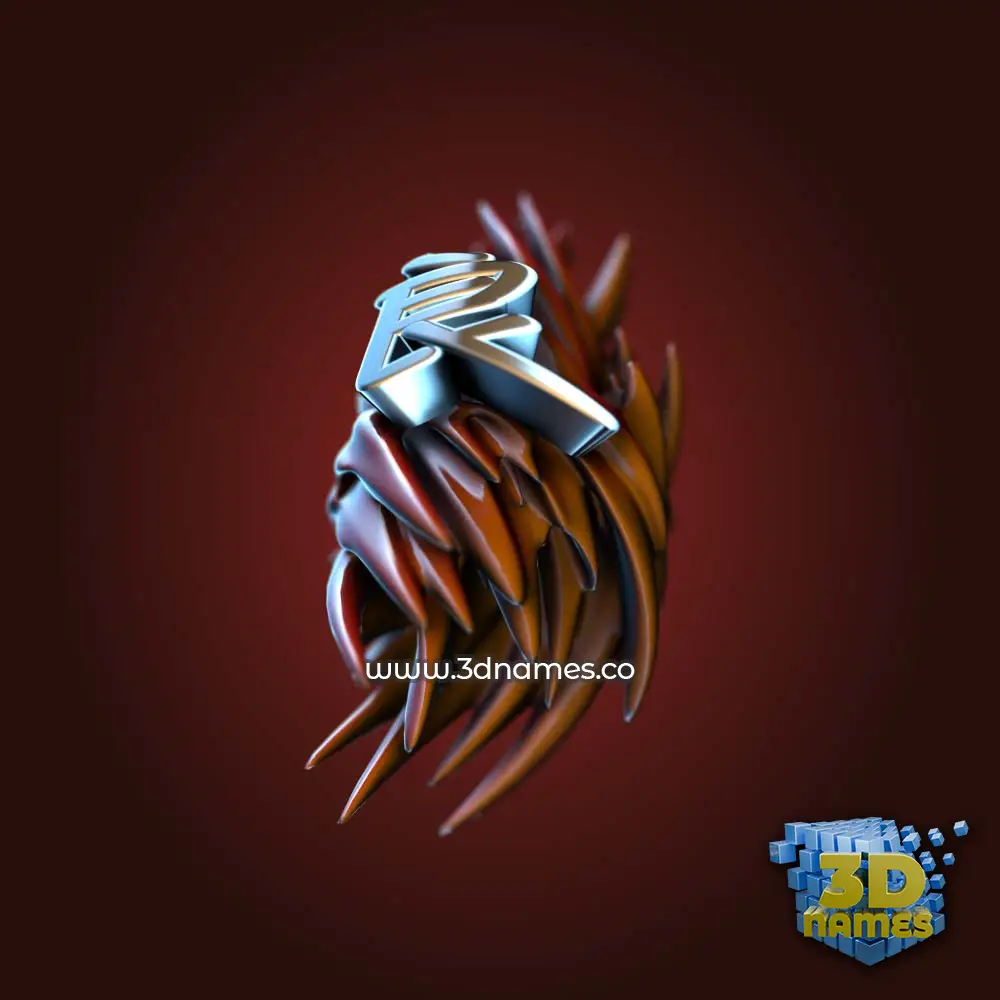 良 in Red Twisted style - 3D name wallpaper 良 in Red Twisted style - 3D name wallpaper