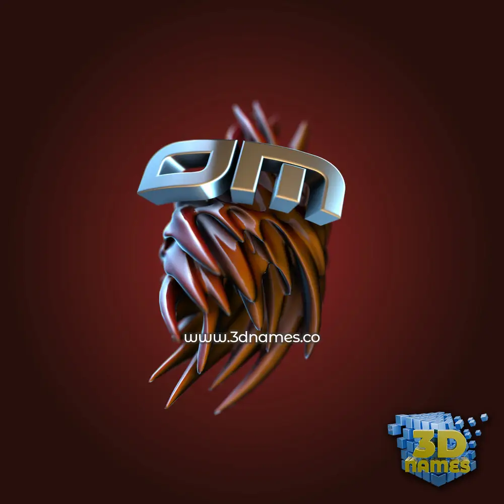 om in Red Twisted style - 3D name wallpaper om in Red Twisted style - 3D name wallpaper