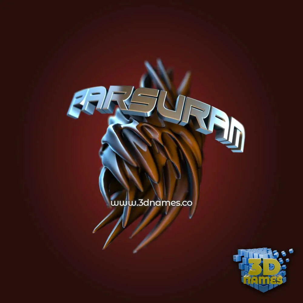 parsuram in Red Twisted style - 3D name wallpaper parsuram in Red Twisted style - 3D name wallpaper