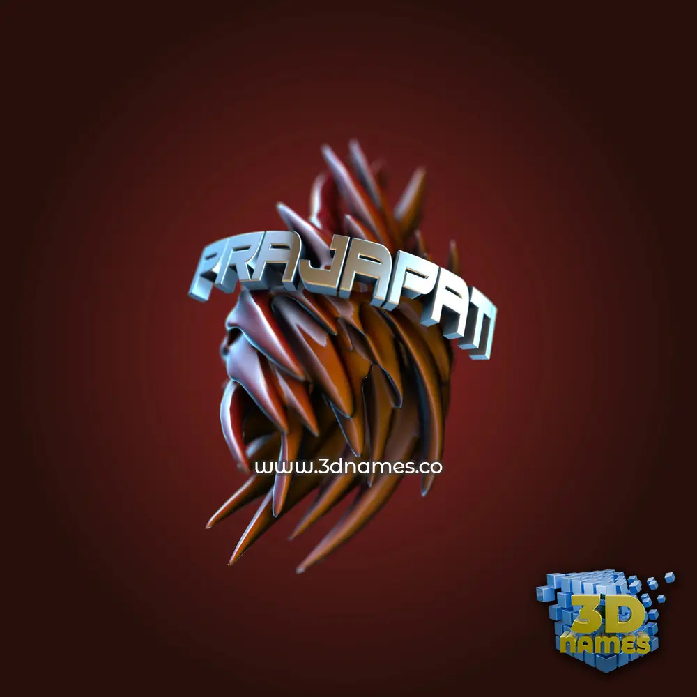 prajapati in Red Twisted style - 3D name wallpaper prajapati in Red Twisted style - 3D name wallpaper