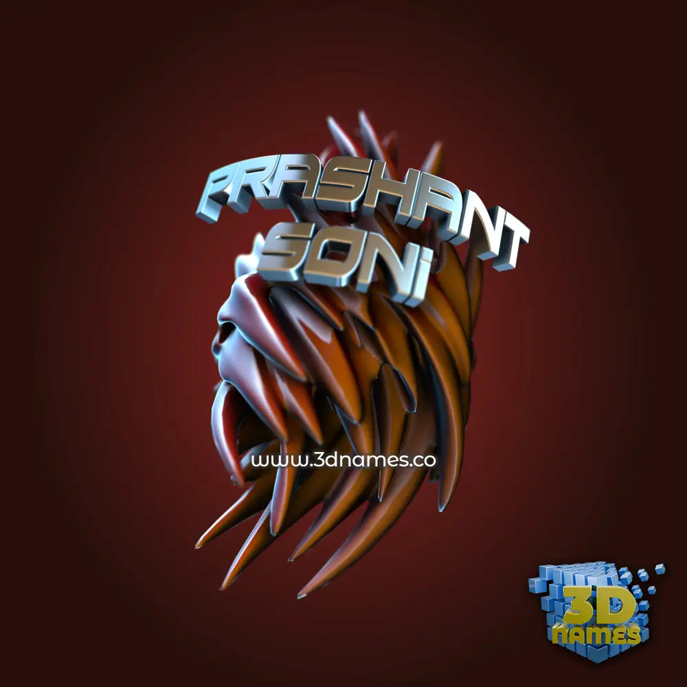 prashant soni in Red Twisted style - 3D name wallpaper prashant soni in Red Twisted style - 3D name wallpaper