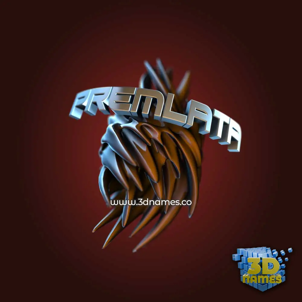 premlata in Red Twisted style - 3D name wallpaper premlata in Red Twisted style - 3D name wallpaper