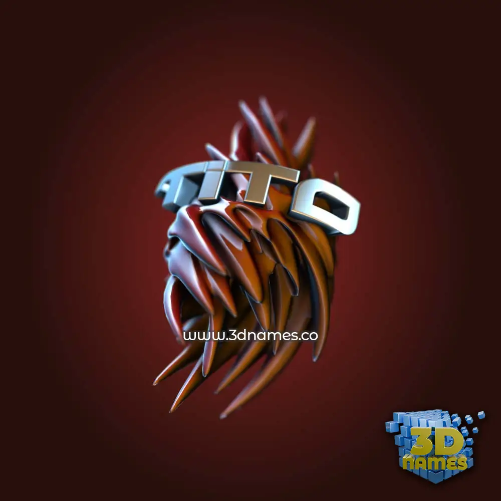 tito in Red Twisted style - 3D name wallpaper tito in Red Twisted style - 3D name wallpaper