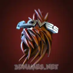 aloves in Red Twisted style - 3D name wallpaper
