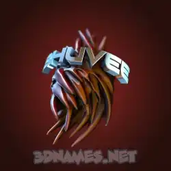 bhuvee in Red Twisted style - 3D name wallpaper