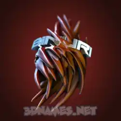binuri in Red Twisted style - 3D name wallpaper