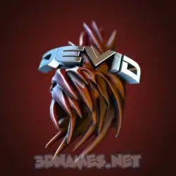 devid in Red Twisted style - 3D name wallpaper