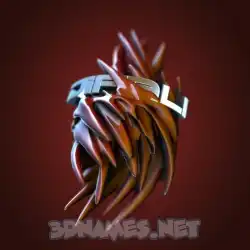 dipali in Red Twisted style - 3D name wallpaper