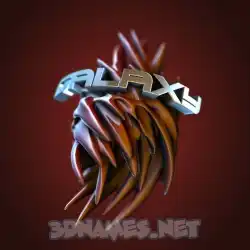 galaxy in Red Twisted style - 3D name wallpaper
