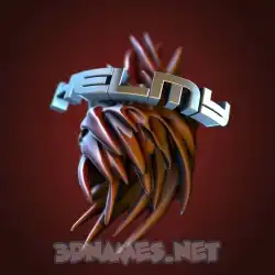 helmy in Red Twisted style - 3D name wallpaper