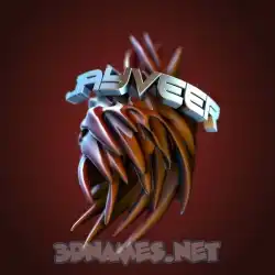 jayveer in Red Twisted style - 3D name wallpaper