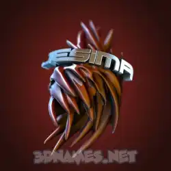 jesima in Red Twisted style - 3D name wallpaper