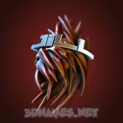 jill in Red Twisted style - 3D name wallpaper