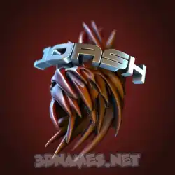 joash in Red Twisted style - 3D name wallpaper