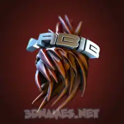 labib in Red Twisted style - 3D name wallpaper