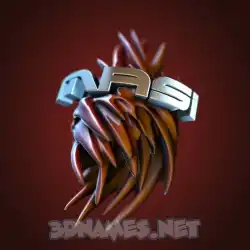 masi in Red Twisted style - 3D name wallpaper