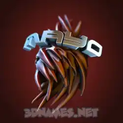 mayo in Red Twisted style - 3D name wallpaper