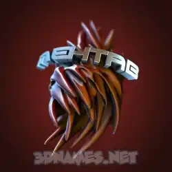 mehtab in Red Twisted style - 3D name wallpaper