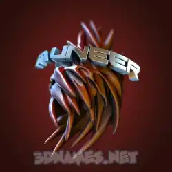 muneer in Red Twisted style - 3D name wallpaper