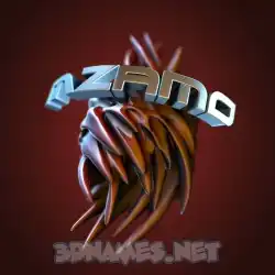 mzamo in Red Twisted style - 3D name wallpaper