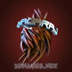 nagaraj in Red Twisted style - 3D name wallpaper