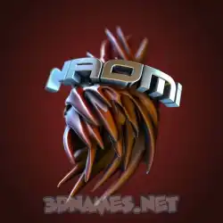 naomi in Red Twisted style - 3D name wallpaper