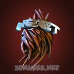 neet in Red Twisted style - 3D name wallpaper