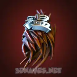 温 in Red Twisted style - 3D name wallpaper