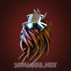 真 in Red Twisted style - 3D name wallpaper