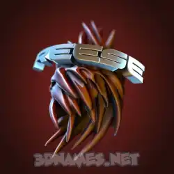 reese in Red Twisted style - 3D name wallpaper