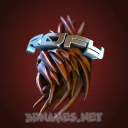 rofy in Red Twisted style - 3D name wallpaper