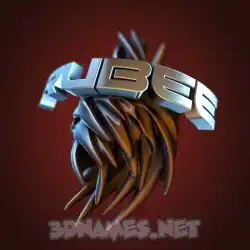 rubee in Red Twisted style - 3D name wallpaper