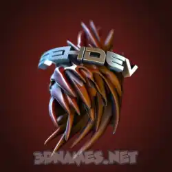 sehdev in Red Twisted style - 3D name wallpaper